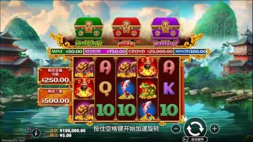 PP电子财神聚宝盒-游戏玩法