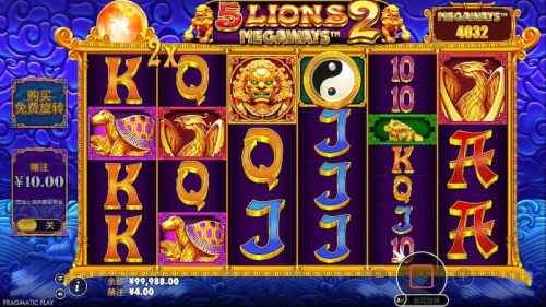 PP电子-5金狮Megaways™2-游戏玩法